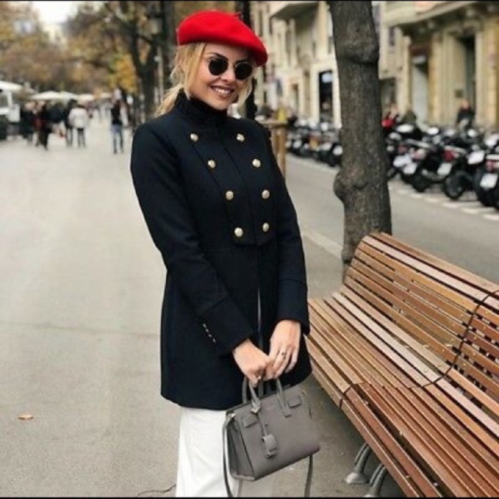 BLOGGER FAVORITE ZARA Military Blazer